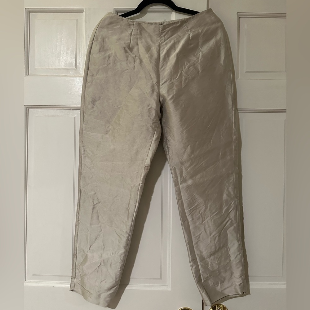 Silk pants
